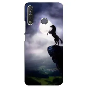 Чохли з зображенням різних тварин на TECNO Camon 12 Air CC6 (Кінь)