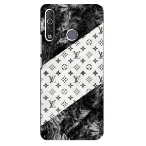 Чохол Стиль Louis Vuitton на TECNO Camon 12 Air CC6 (LV на білому)
