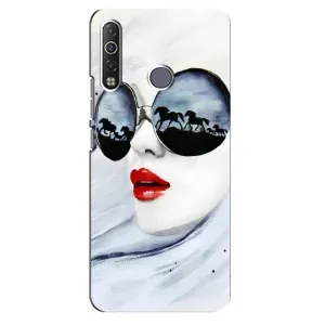 Чехол с картинкой Модные Девчонки TECNO Camon 12 Air CC6 (Любительница коней)