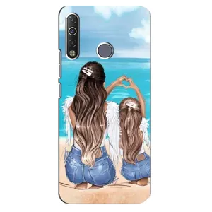 Чехлы для МАМЫ на TECNO Camon 12 Air CC6 (Мама и дочь)