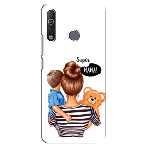 Чехлы для МАМЫ на TECNO Camon 12 Air CC6 (Мама и сын)