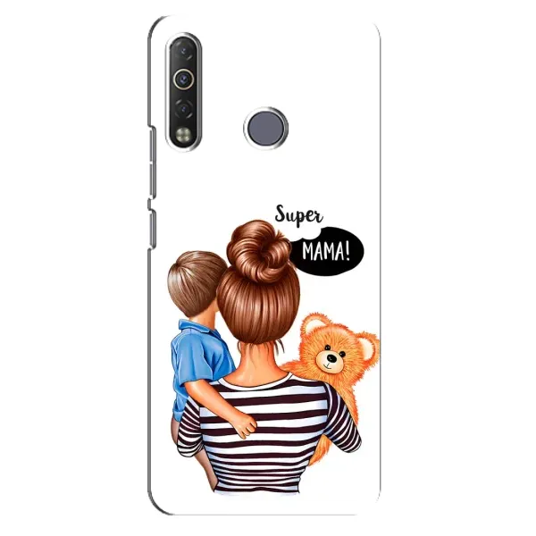 Чехол с рисунком «Мама и сын» для TECNO Camon 12 Air CC6