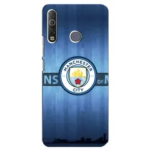 Силиконовые Чехлы принт Футбол на TECNO Camon 12 Air CC6 (ManCity)