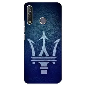 Чехлы с тематикой "Крутые машины" на TECNO Camon 12 Air CC6 (Лого Maserati)