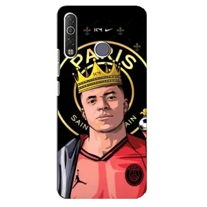 Чохол (TPU) з Футболістом на TECNO Camon 12 Air CC6 (Mbappe King)