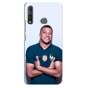 Чохол (TPU) з Футболістом на TECNO Camon 12 Air CC6 (Мбаппешичка)