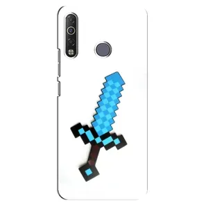 Чохли для TECNO Camon 12 Air CC6 (Персонажі МайнКрафт) (Меч)