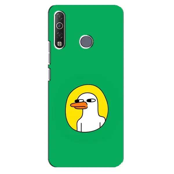 Чохол з малюнком «Мем Качка» для TECNO Camon 12 Air CC6 Чохол з малюнком «Мем Качка» для TECNO Camon 12 Air CC6