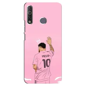 Чехлы Лео Месси в Майами на TECNO Camon 12 Air CC6 (Месси Маями)