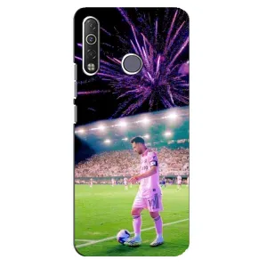 Чехлы Лео Месси в Майами на TECNO Camon 12 Air CC6 (Месси в Майами)