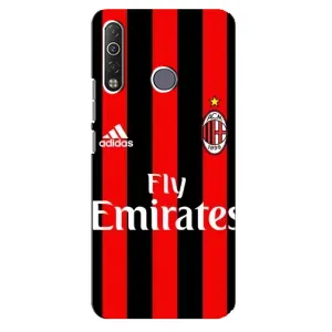 Чехлы с ТОП Футбольными клубами на TECNO Camon 12 Air CC6 (Milan)