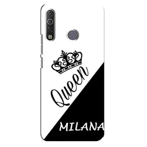 Чохли для TECNO Camon 12 Air CC6 - Жіночі імена (MILANA)