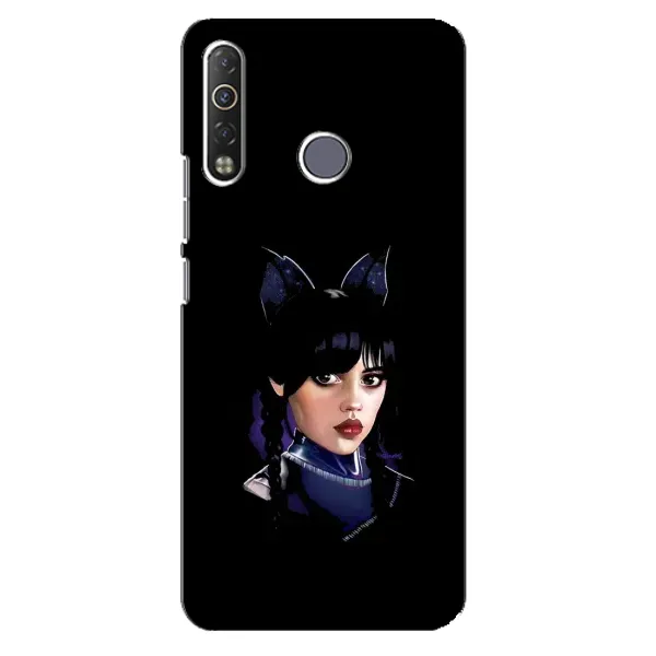 Чехол с рисунком «Милая Уэнсдей» для TECNO Camon 12 Air CC6 Чехол с рисунком «Милая Уэнсдей» для TECNO Camon 12 Air CC6