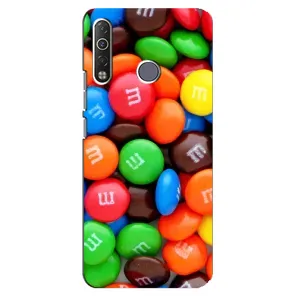 Чохол з зображенням смачної їжі для TECNO Camon 12 Air CC6 (Різнокольорові M&M'S)