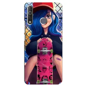 Чохол з картинкою Модні Дівчата TECNO Camon 12 Air CC6 (Модна Дівчинка)
