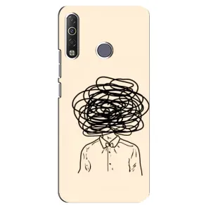 Чехлы со смыслом для TECNO Camon 12 Air CC6 (Мысли)