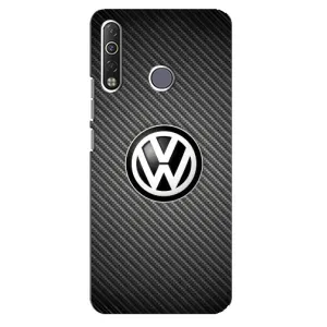Чехол "Фольксваген" для TECNO Camon 12 Air CC6 (На карбоне)