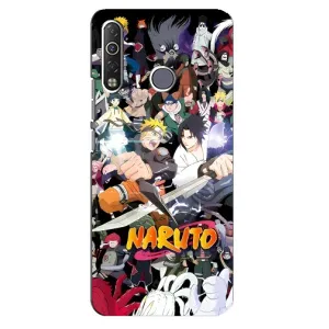 Купить Чехлы на телефон с принтом Anime для TECNO Camon 12 Air CC6 (Наруто постер)