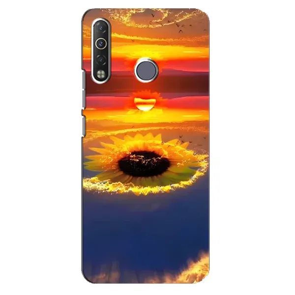 Чехол с рисунком «Небо подсолнух» для TECNO Camon 12 Air CC6 Чехол с рисунком «Небо подсолнух» для TECNO Camon 12 Air CC6