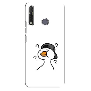 Бампер с принтом Мемы для TECNO Camon 12 Air CC6 (Непонимание)