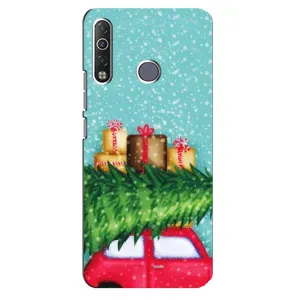 Чохол новорічна ялинка на TECNO Camon 12 Air CC6 (Новорічний настрій)
