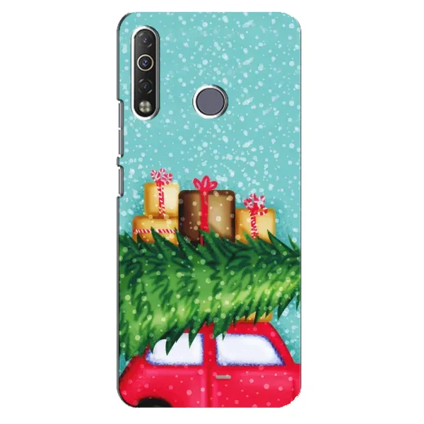 Чехол с рисунком «Новогодние подарки» для TECNO Camon 12 Air CC6