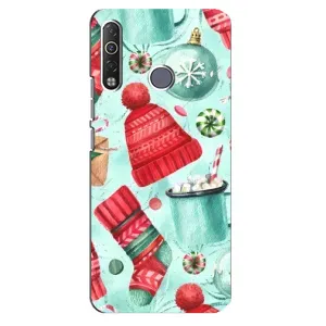 Чохол Санта Клаус для TECNO Camon 12 Air CC6 (Одяг)