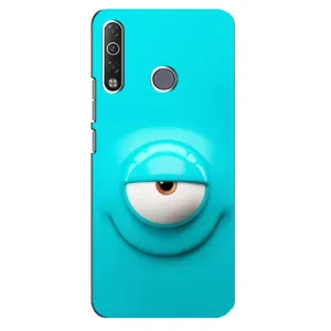 Силиконовые Чехлы (смешные стикеры) для TECNO Camon 12 Air CC6 (Одноглазик)