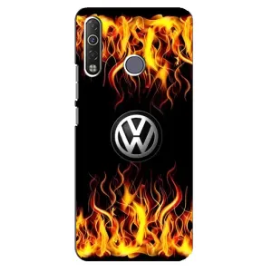 Чехол "Фольксваген" для TECNO Camon 12 Air CC6 (Огненный Лого)