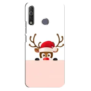 Чохол Санта Клаус для TECNO Camon 12 Air CC6 (Оленя)