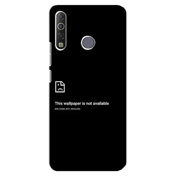 Чехол с рисунком «Ошибка» для TECNO Camon 12 Air CC6 Чехол с рисунком «Ошибка» для TECNO Camon 12 Air CC6