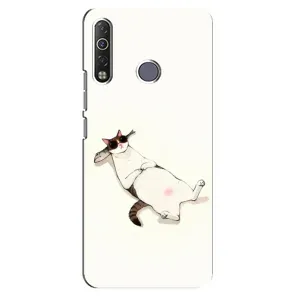 Чехол на тематику: Коты для TECNO Camon 12 Air CC6 (Отдых)