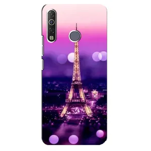 Чехол с Эйфелевой башней на TECNO Camon 12 Air CC6 (Париж башня)