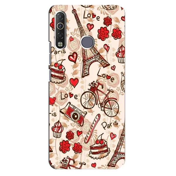 Чехол с рисунком «Париж мечта» для TECNO Camon 12 Air CC6 Чехол с рисунком «Париж мечта» для TECNO Camon 12 Air CC6