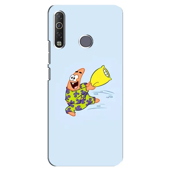 Чехол с рисунком «Патрик с подушкой» для TECNO Camon 12 Air CC6 Чехол с рисунком «Патрик с подушкой» для TECNO Camon 12 Air CC6