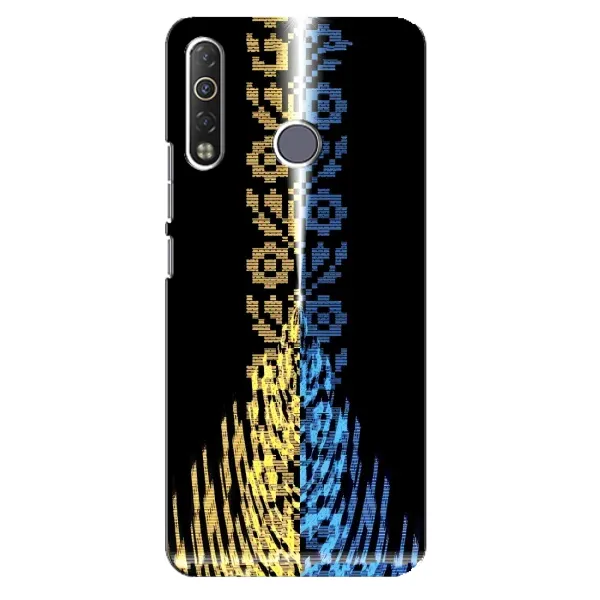 Чехол с рисунком «Патриотическая вышиванка» для TECNO Camon 12 Air CC6 Чехол с рисунком «Патриотическая вышиванка» для TECNO Camon 12 Air CC6