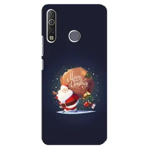 Чохол Санта Клаус для TECNO Camon 12 Air CC6 (Подарунки від Санти)