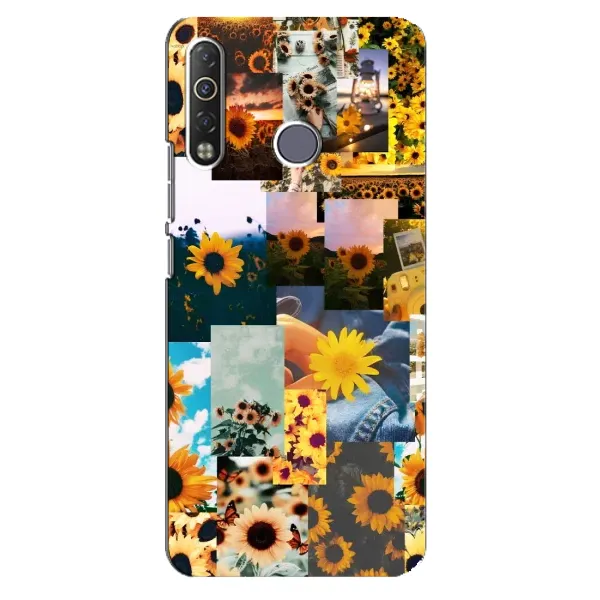 Чехол с рисунком «Подсолнуховый дизайн» для TECNO Camon 12 Air CC6 Чехол с рисунком «Подсолнуховый дизайн» для TECNO Camon 12 Air CC6