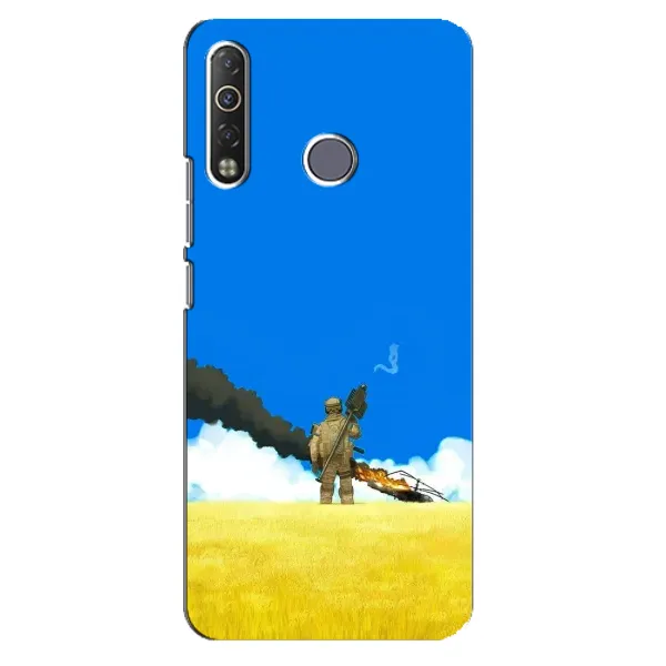 Чехол с рисунком «Попадание» для TECNO Camon 12 Air CC6 Чехол с рисунком «Попадание» для TECNO Camon 12 Air CC6