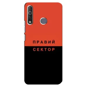 Чохли УПА (Червоно-Чорний) на TECNO Camon 12 Air CC6 (Правий Сектор)