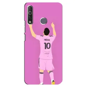 Чехлы Лео Месси в Майами на TECNO Camon 12 Air CC6 (Празднование Месси)
