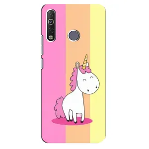 Чехол Unicorn на TECNO Camon 12 Air CC6 (Радужный Единорог)