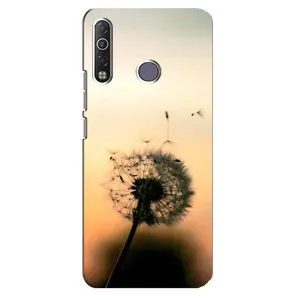 Силиконовый Чехол с одуванчиками на TECNO Camon 12 Air CC6 (Роздумаханый одуванчик)