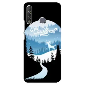 Силіконовий бампер на різдво для TECNO Camon 12 Air CC6 (Різдвяний Олень)