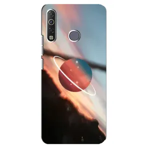 Чохол (ТПУ) з планетами на TECNO Camon 12 Air CC6 (Сатурн)