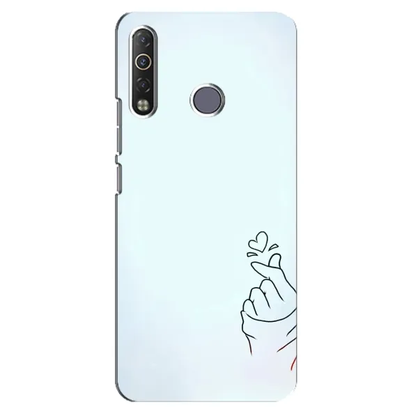 Чехол с рисунком «Сердце на голубом» для TECNO Camon 12 Air CC6 Чехол с рисунком «Сердце на голубом» для TECNO Camon 12 Air CC6