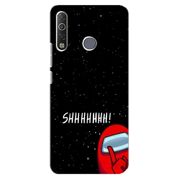 Чехол с рисунком «SHHHHH» для TECNO Camon 12 Air CC6