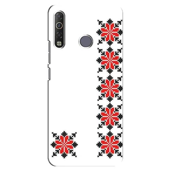 Чехол с рисунком «Силуэт вышиванки» для TECNO Camon 12 Air CC6 Чехол с рисунком «Силуэт вышиванки» для TECNO Camon 12 Air CC6