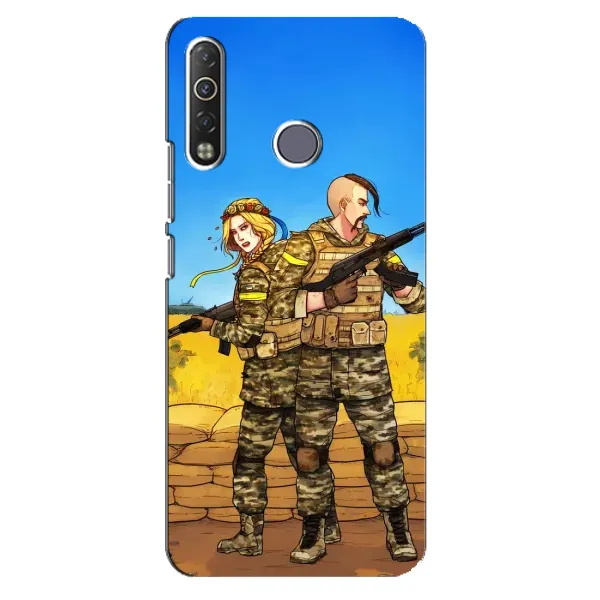 Чехол с рисунком «Солдаты ЗСУ» для TECNO Camon 12 Air CC6 Чехол с рисунком «Солдаты ЗСУ» для TECNO Camon 12 Air CC6