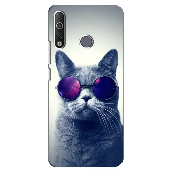 Чехол с рисунком «Стильный КОТ» для TECNO Camon 12 Air CC6